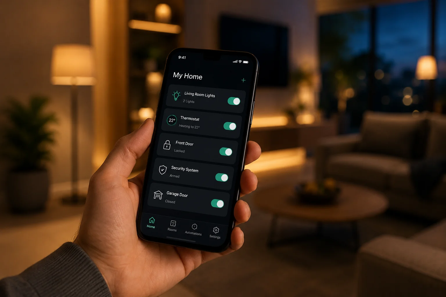 How Smart Home Technology Is Changing Modern Living 2 Mobile Control and Automation
