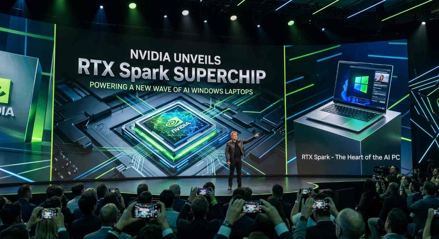 Nvidia Unveils RTX Spark Superchip to Power a New Wave of AI Windows Laptops