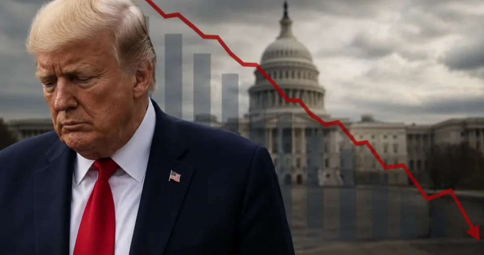 Trump Approval Rating Near Record Low in New Poll